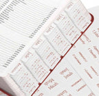 Premium White Leather Bible Tabs