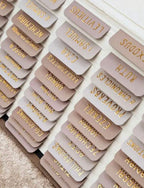 Gold Embossed Bible Tabs