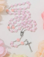 Pink Rose Rosary